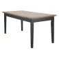 Stół Jadalny Male' 180X80X79 cm (Drewno sosnowe, fornir jesionowy i MDF)
